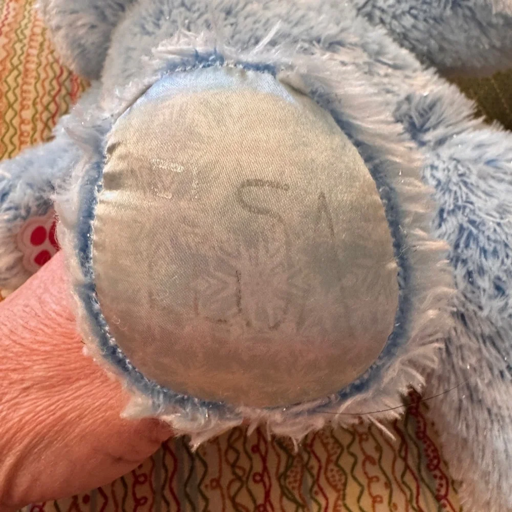 Build A Bear BAB Disney Frozen Elsa Teddy Bear Plush Stuffed Animal Blue 16